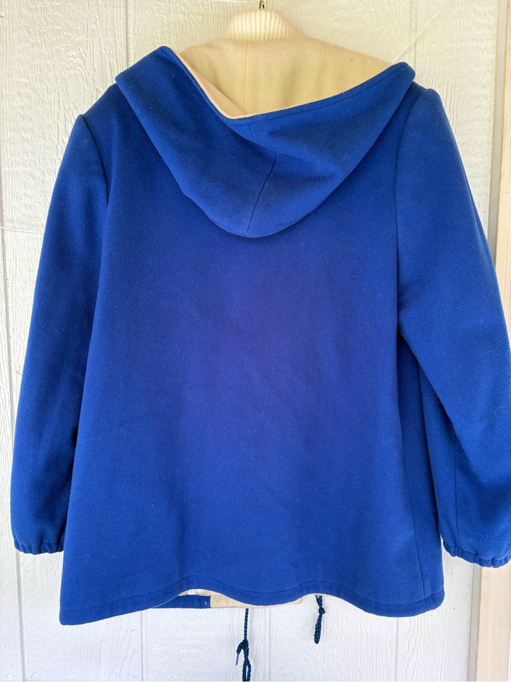 Vintage Wool Vest Coat Royal Blue Mackintosh Authentic XL - Picture 8 of 12